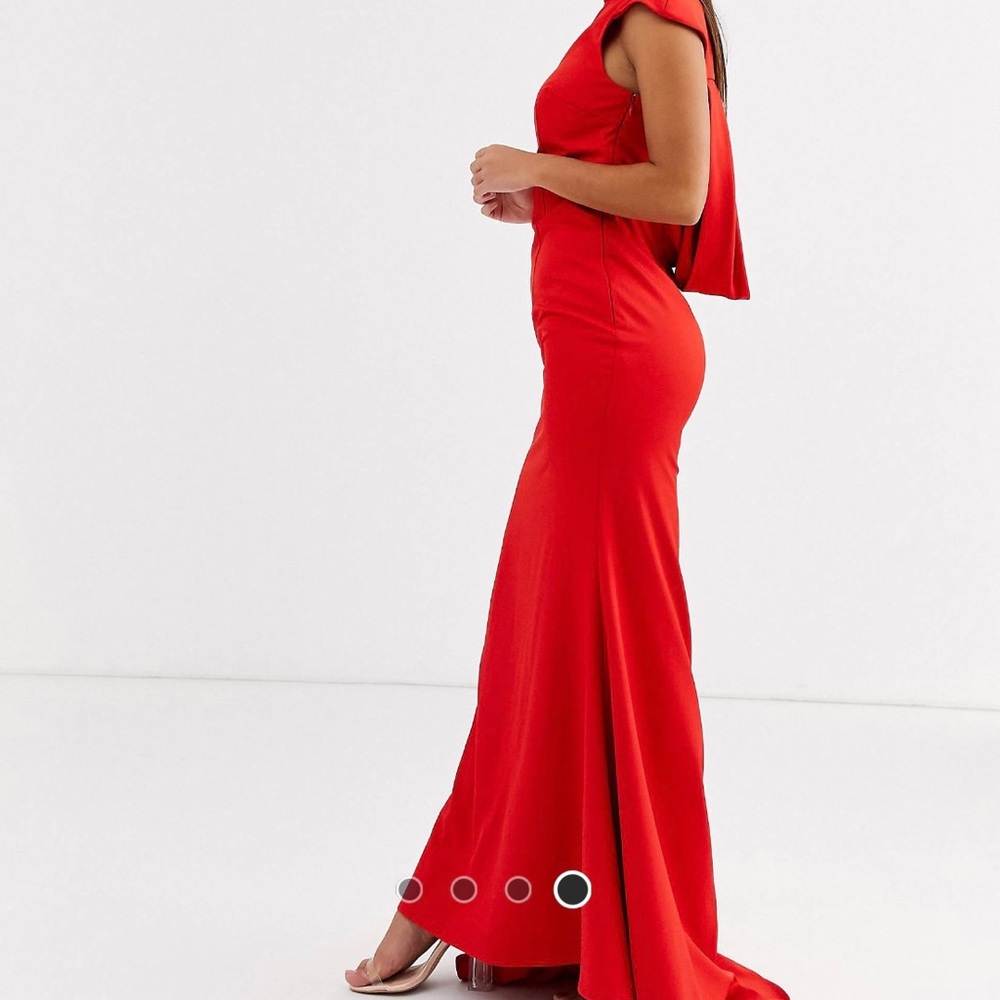 Classy red dress
